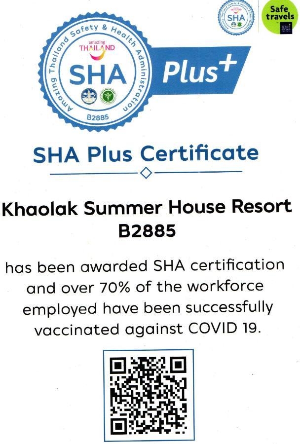 Khaolak Summer House Resort Khao Lak Eksteriør bilde